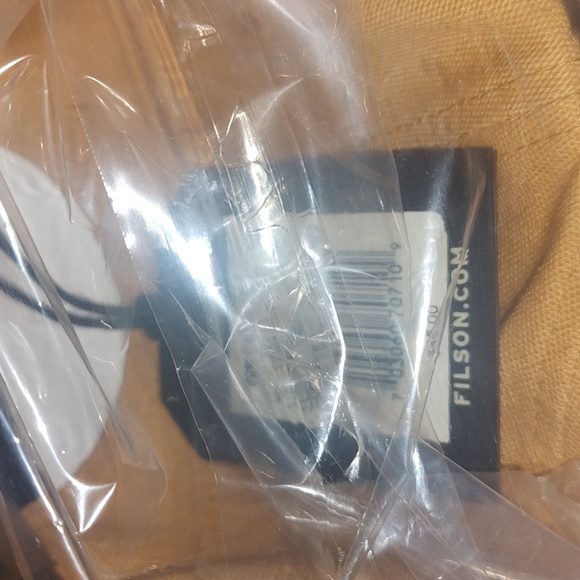 C.C Filson Company Logger Hat Cap Harvest Gold Strapback NWT - Picture 5 of 6